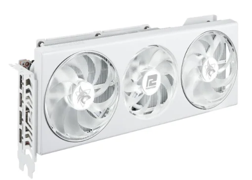 Видеокарта AMD Radeon RX 7800 XT 16GB GDDR6 Hellhound Spectral White PowerColor (RX 7800 XT 16G-L/OC/WHITE)